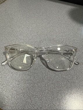 Clear blue light frames